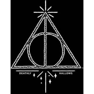👉 Harry Potter Deathly Hallows hoodie - Zwart - L - Zwart