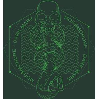 👉 Shirt s vrouwen Forest Green donkergroen groen Harry Potter Morsmordre Dark Mark dames t-shirt - 5059478928724