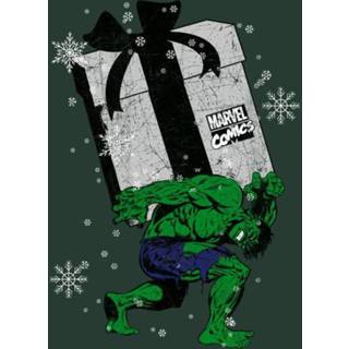 👉 Shirt vrouwen s Forest Green donkergroen groen Marvel The Incredible Hulk Cadeau dames kerst t-shirt - 5059478620352