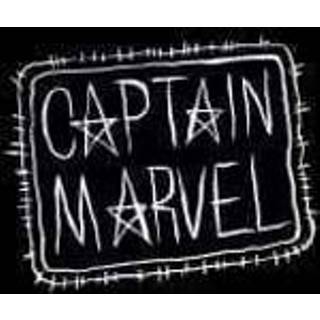 👉 Hoodie s zwart male Captain Marvel Name Badge - 5059478744300