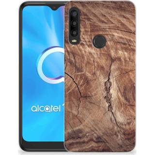 👉 Bumper hoesje Alcatel 1SE (2020) Tree Trunk 8720215428537