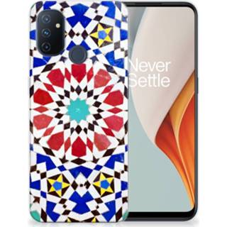 👉 Siliconen hoesje OnePlus Nord N100 TPU MozaÃ¯ek 8720215237771