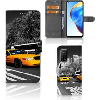 👉 Flipcover Xiaomi Mi 10T Pro | Flip Cover New York Taxi 8720215062397