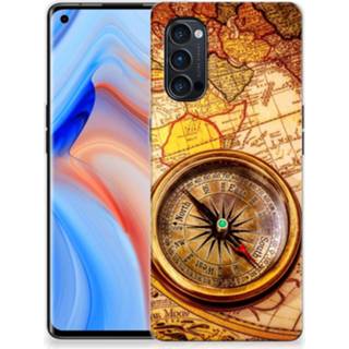 Kompas siliconen OPPO Reno4 Pro 5G Back Cover 8720215185782