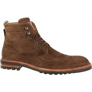 👉 Veterboots male mannen men taupe Floris van Bommel Veterboot