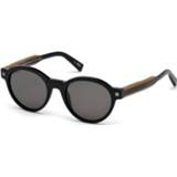 👉 Zonne bril male Ermenegildo Zegna Zonnebrillen ZC0006 Polarized 20D