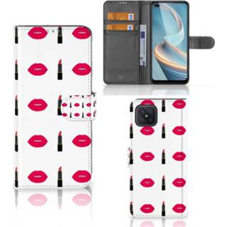 👉 Lippenstift OPPO Reno4 Z Telefoon Hoesje Lipstick Kiss 8720215072136