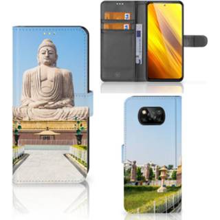 👉 Flipcover Xiaomi Poco X3 Flip Cover Boeddha 8720215893212