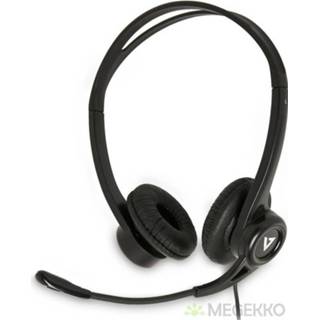 👉 Hoofdtelefoon zwart V7 HU311-2EP hoofdtelefoon/headset Hoofdband