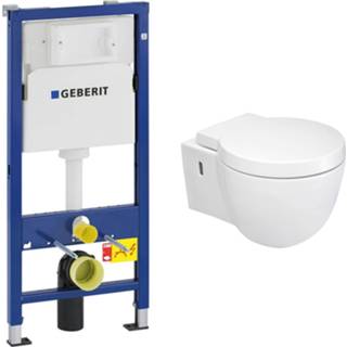 👉 Toiletset wit spoel ASK Geberit UP100 met Mueller toilet en softclose zitting 6013931897810