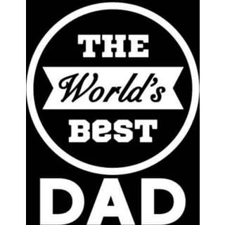 👉 Sweat shirt 5XL male zwart The World's Best Dad Sweatshirt - Black 5059479198201