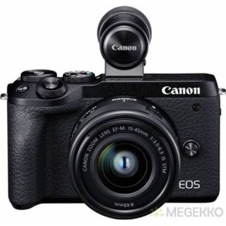 👉 Elektronische zoeker Canon EOS M6 Mark II + EF-M 15-45mm STM-lens