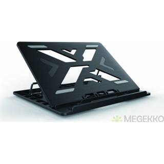 Notebookstandaard zwart Conceptronic ERGO Laptop Cooling Stand 39,6 cm (15.6 ) 4015867222300