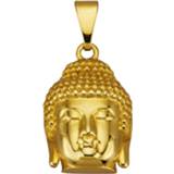 👉 Hanger legering geel vrouwen goudkleur Boeddha KLiNGEL Geelgoudkleur 4055706414800