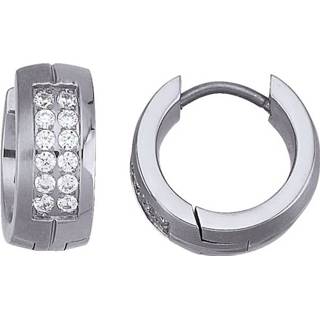 👉 Zilverkleur titanium vrouwen zilver Creolen KLiNGEL 4055706238833