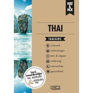 👉 Taal gids Thai. Wat & Hoe taalgids, Paperback 9789021576534