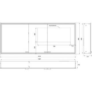 👉 Spiegelkasten Inb.spglkast 3dr.161,5 m.light emco asis prestige2 4018445118439