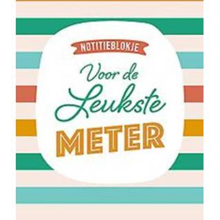 👉 Notitieblok Notitieblokje - Voor de leukste meter. ZNU, Paperback 9789044759976