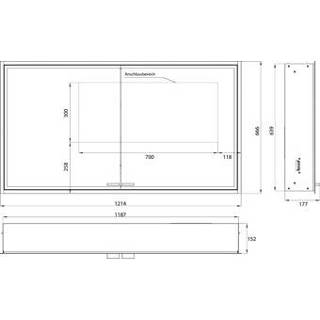 👉 Spiegelkasten Inb.spglkast 2dr.121,5 m.light emco asis prestige2 4018445118415