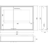 👉 Spiegelkasten Inb.spglkast 2dr.91,5 z.light emco asis prestige2 4018445118279