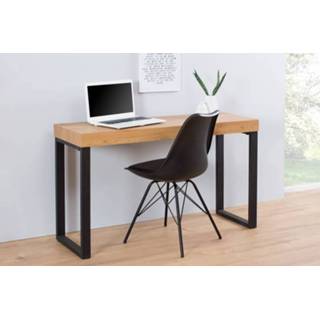 👉 Bureau zwart Laptop-Bureau Oak-hout 120cm