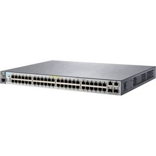 👉 Switch HPE Aruba 2530-48-PoE+ - Beheerd 48 x 10/100 + 2 Gigabit SFP-combinatie 10/100/1000 desktop, rack-uitvoering, wandbevestiging PoE+ 886112458904