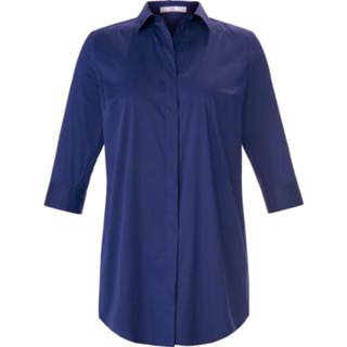 👉 Lange blouse blauw met 3/4-mouwe Emilia Lay