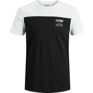 Shirt wit s mannen JACK & JONES Crew-neck T-shirt Heren White 5715093706894