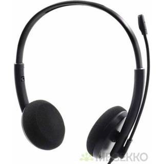 👉 Hoofdtelefoon zwart Sandberg 325-41 hoofdtelefoon/headset Hoofdband 3,5mm-connector 5705730325410