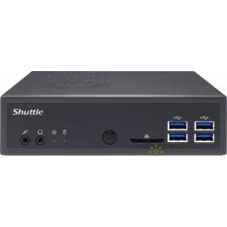 👉 Zwart Shuttle XPÐ¡ slim DA320 1,35L maat pc Socket AM4
