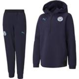 👉 Trainingspak blauw trainingspakken mannen kinderen PUMA Manchester City Casual 2020-2021 Kids Donkerblauw Lichtblauw