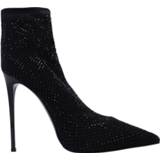 👉 Stiletto vrouwen zwart Mesh pumps