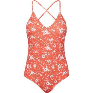 👉 L vrouwen oranje Corona Swimsuit 30104618