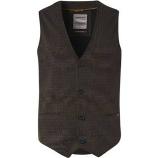 👉 Gilet male bruin all over printed jersey unlin