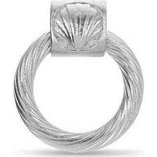 👉 Zilver small onesize vrouwen grijs Salon Knocker Ear stud, sterling silver 5715180039133