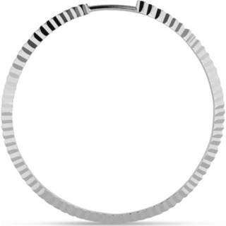 👉 Zilver onesize vrouwen grijs Reflection Midi hoop, sterling silver 5715180051050