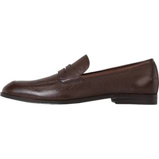 👉 Loafers leather male bruin Deer