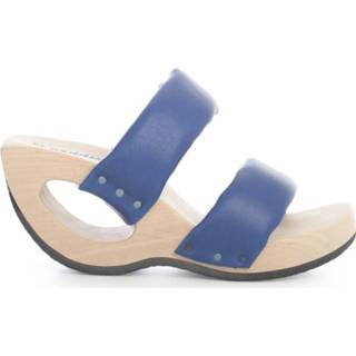 👉 Sandaal vrouwen blauw Open TOE Sandal Double Strap AND Holed Heel 1612352968960