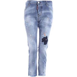 👉 Spijkerbroek vrouwen blauw Jeans