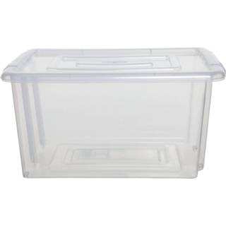 👉 Opbergdoos transparant Whitefurze Stack & Store Mini 5 liter zonder deksel, 5016447301803