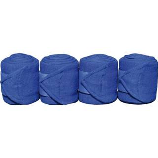 👉 Bandage acryl blauw onesize Harry's Horse Bandages 3 m., 4 st. 8714813000950