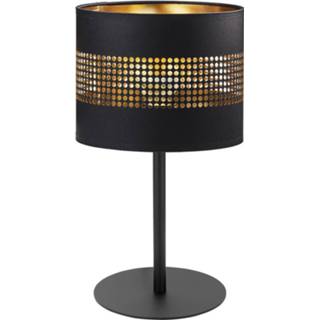 👉 Tafellamp zwart goud metaal a++ Tago zwart/goud