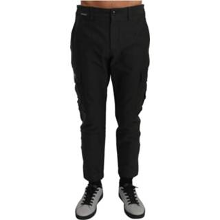 👉 Male grijs Cargo Casual Pants