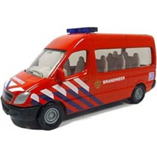 👉 Rood staal kunststof blauw Siku Mercedes Benz Sprinter Brandweer 8,2 Cm (0808003) 4006874308088