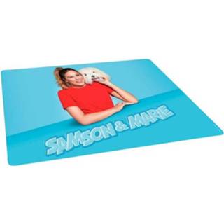 👉 Placemat blauw kunststof Studio 100 Samson En Marie 41,5 Cm 5414233230281