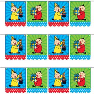 👉 Vlaggenlijn kunststof multikleur kinderen Set Van 3x Stuks Bumba Thema Verjaardag 6 Meter - Feestartikelen Vlaggetjes Kinderverjaardag 8720276475860