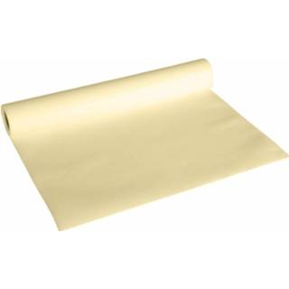 👉 Tafelloper papier multikleur Luxe Creme Kleur 8718758893196