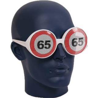 👉 Verkeersbord multi 65 jaar verkeersborden bril