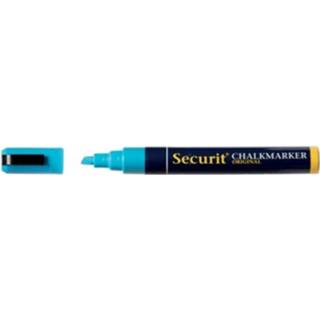 👉 Krijtmarker blauw medium Securit Medium, 8717624245800