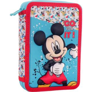 👉 Etui polyester multikleur Disney Mickey Mouse Go For It! Gevuld - 3d 21 X 15 5 Cm Multi 5205698477119